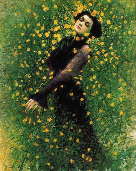 ANDOR NOVÁK, (1879 - ) Femme Fatale..jpg